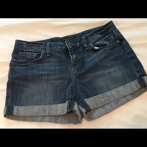 Banana Republic Distressed Jean Shorts